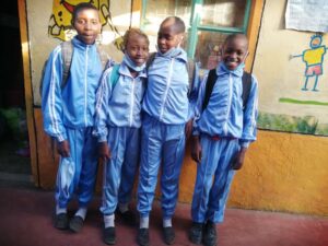 Primary school teens at smile community centre